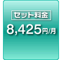 セット料金 8425円/月